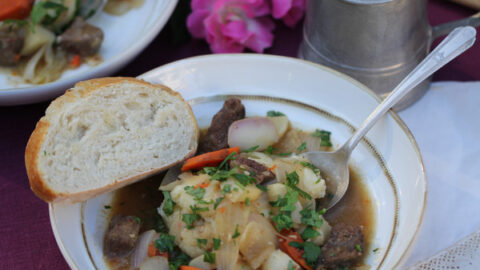 Image for Beer-Braised Venison with Turnips, Carrots, and Onion