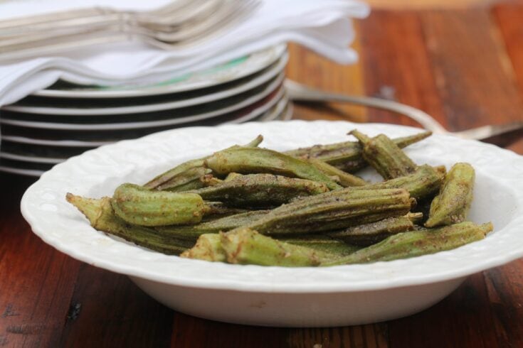 Image for Oven Roasted Okra
