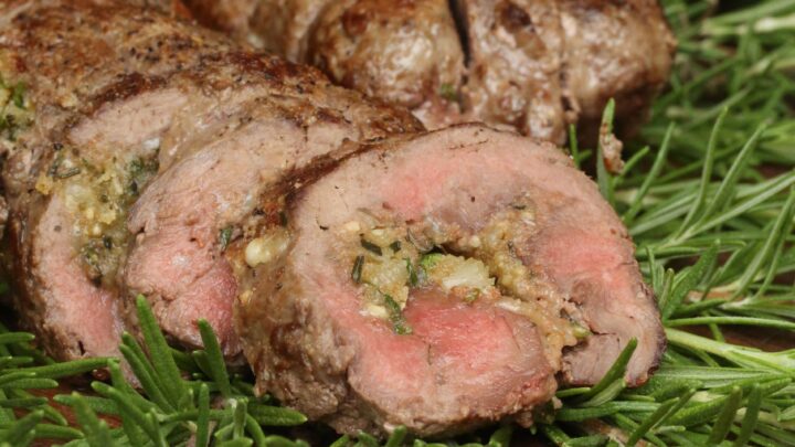 Image for Thanksgiving Fare, Stuffed Venison Loin