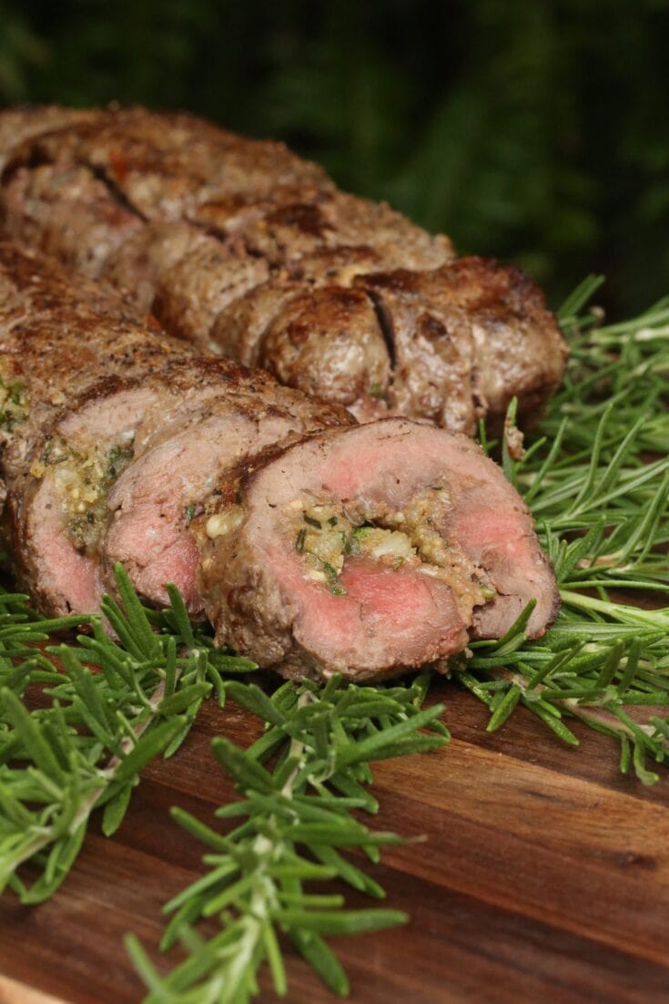 Image for Thanksgiving Fare, Stuffed Venison Loin