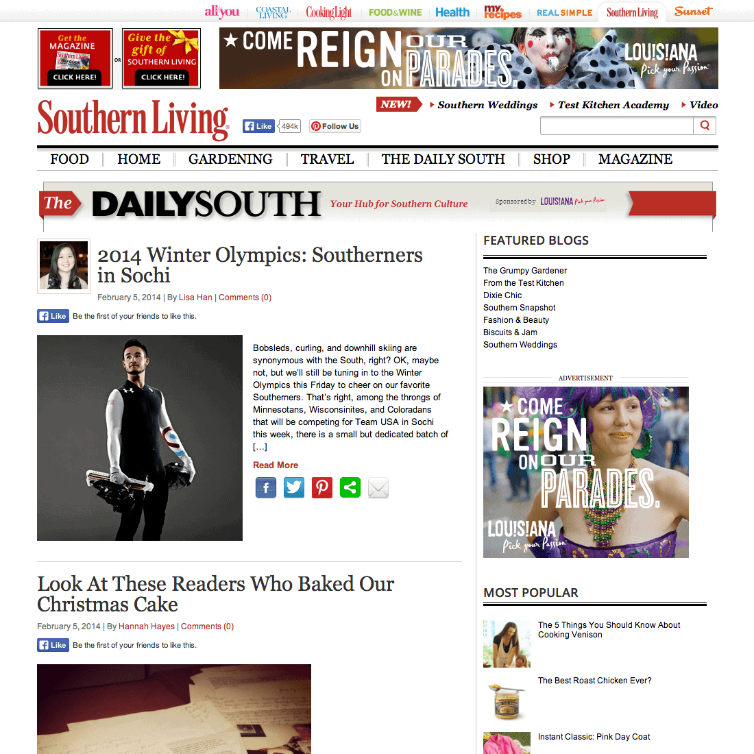 THE DAILY SOUTH