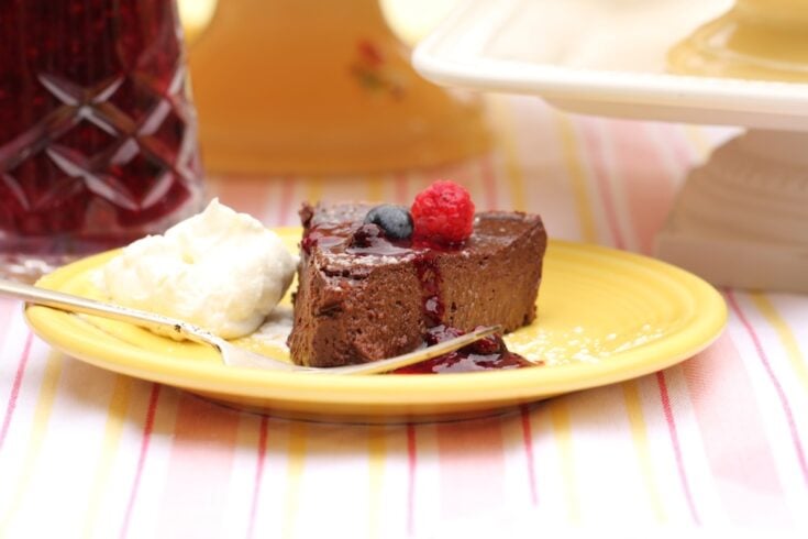 Image for Dark Chocolate Flourless Cake