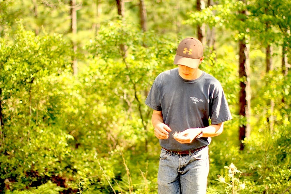 Hunter Foraging