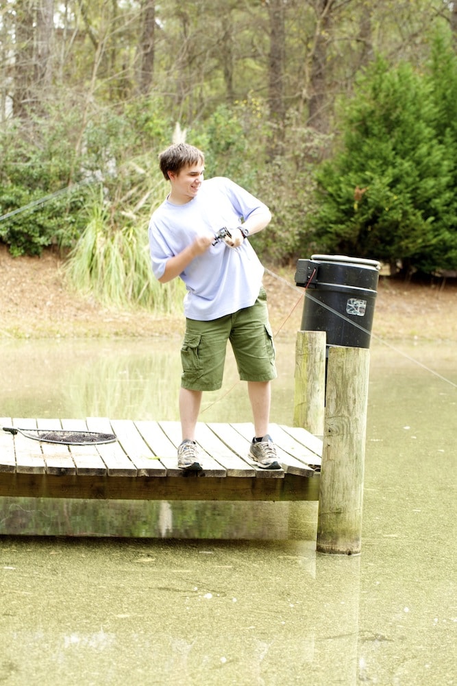 Preparing for Fishing Tournament
