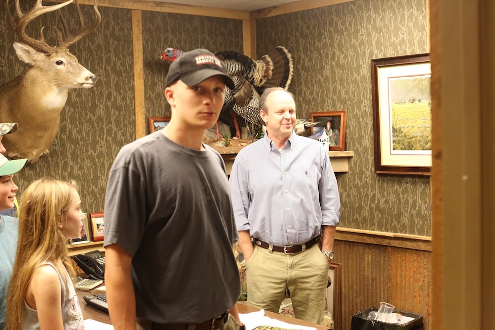 Bobby Cole with Hunter