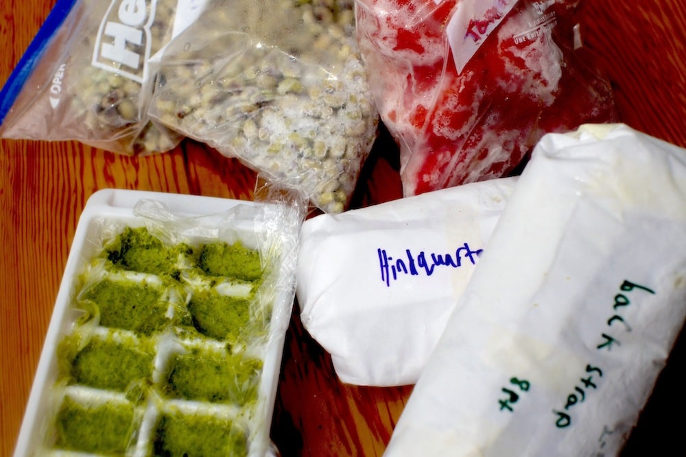 Freezing Your Harvest