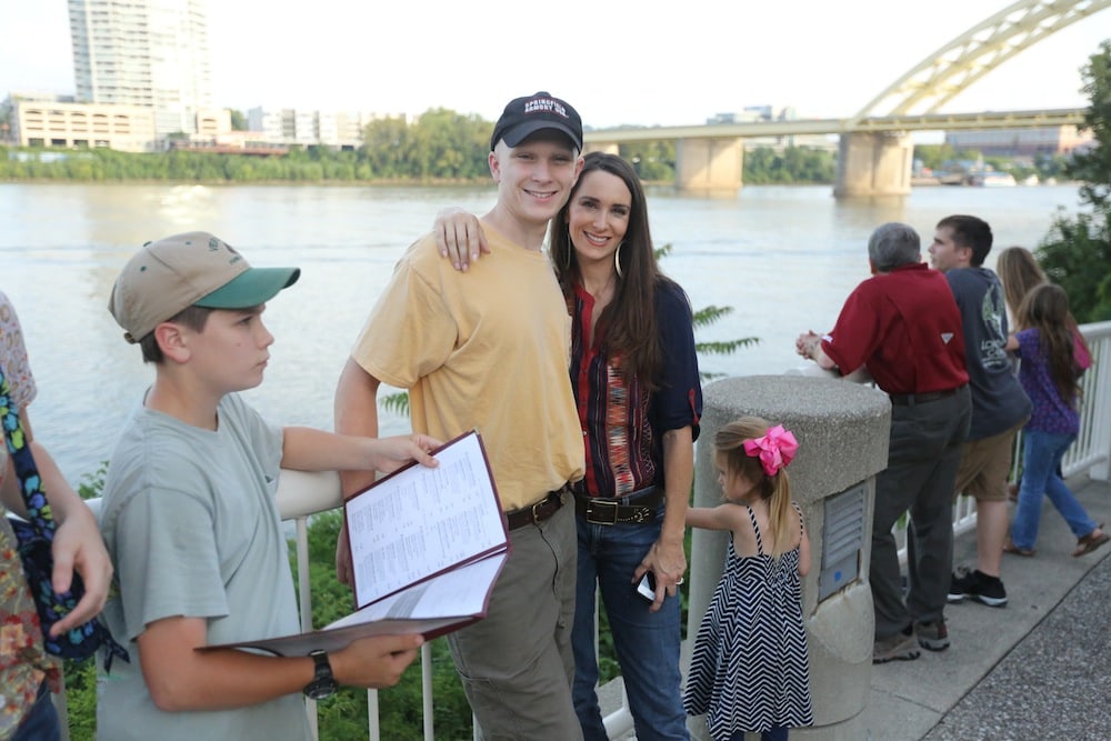 Stacy and Hunter in Cincinnati