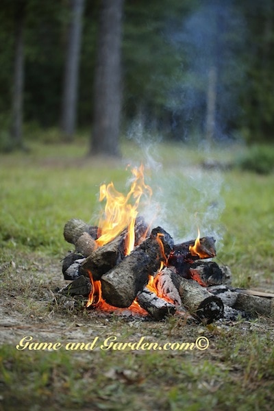 Start your fire early!