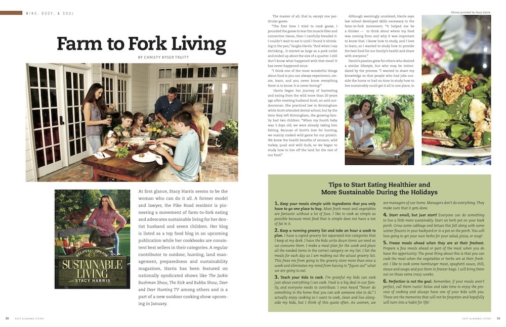  living sustainable is a much more healthy way to live not to mention a more exciting way to eat! 