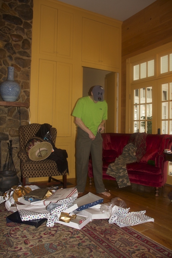 Hunter is adding the pants to the party!