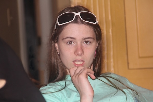 Hmmm. I wonder what she is thinking! You caption!