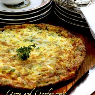 fresh herb frittata