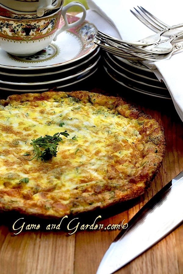 fresh herb frittata