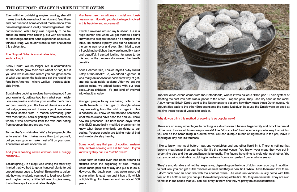 more more Dutch oven cooking