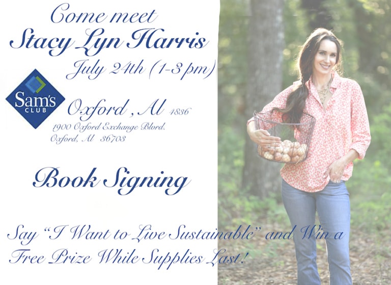 Stacy Lyn Harris Book Signing – Sam’s Oxford, Alabama – July 24th