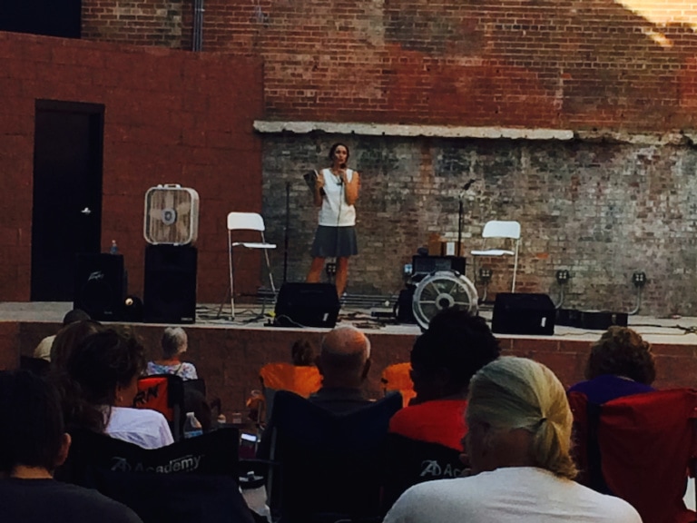 Stacy Lyn Speaking at Alabama Slow Foods Chapter
