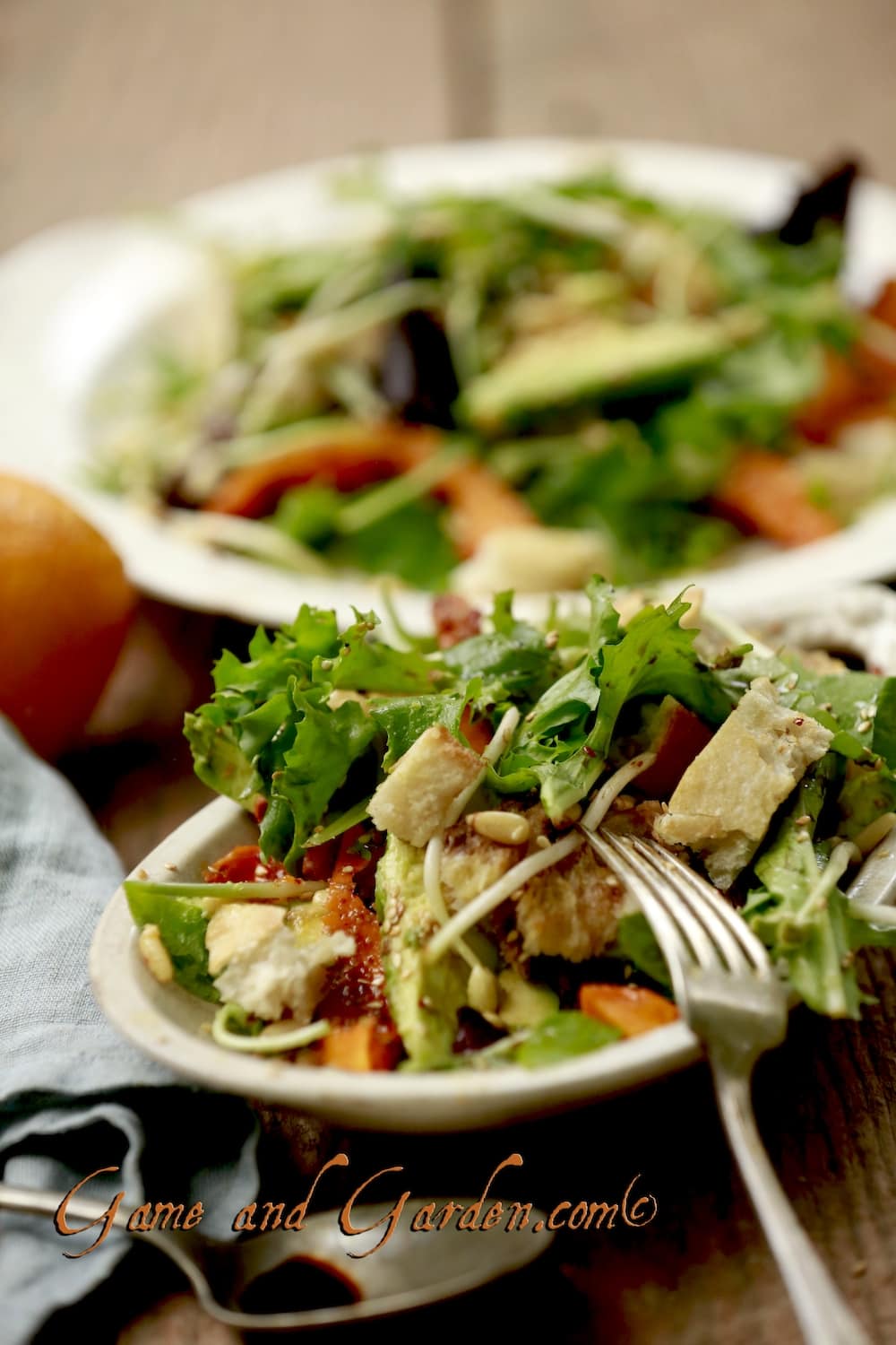 Love the moroccan flavors of the salad! #pumpkin