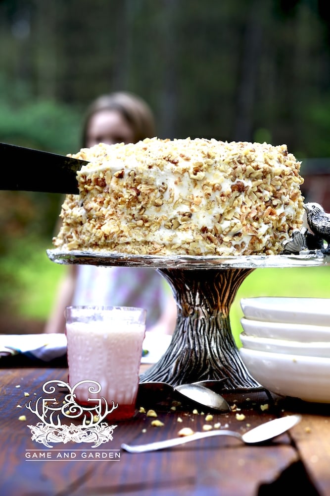 There are many variations of the "perfect" carrot cake. I don't like to deviate too far from the traditional cake my grandmother and her mother made on a regular basis. 