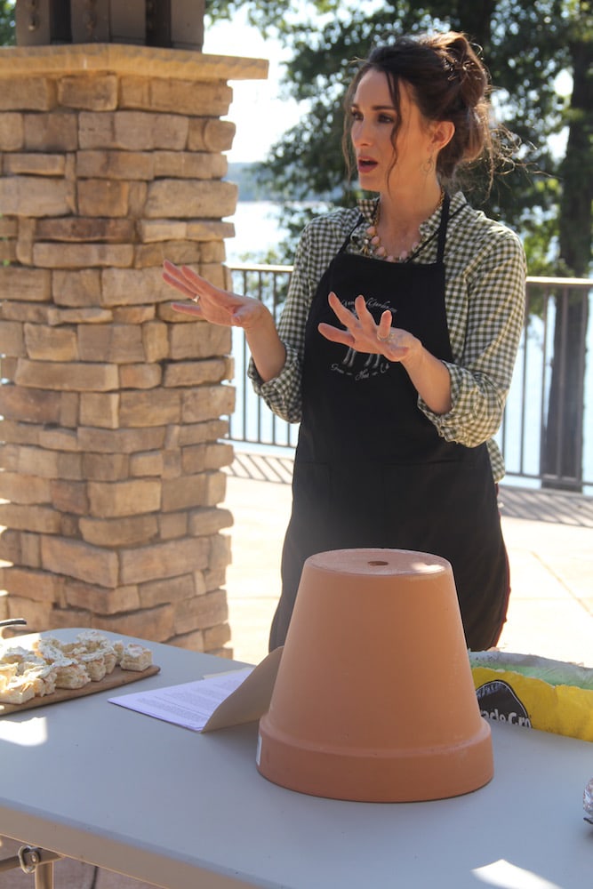 Stacy Lyn Harris enjoys teaching "Everything Herbs."