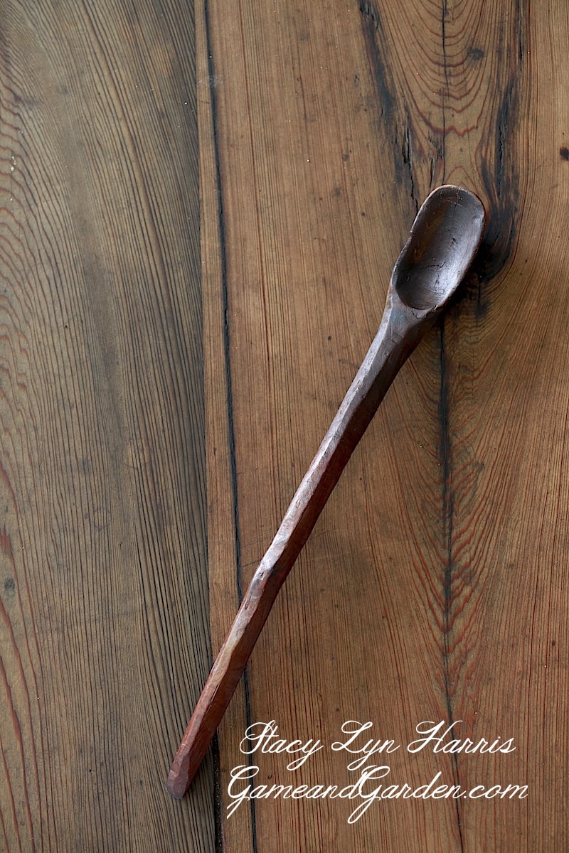 As with all of our products, the wood is hand-picked and hand-hewn. I have always loved cherrywood and this is one way I can enjoy it daily! Everyone needs a tasting spoon to hand down through the generations.