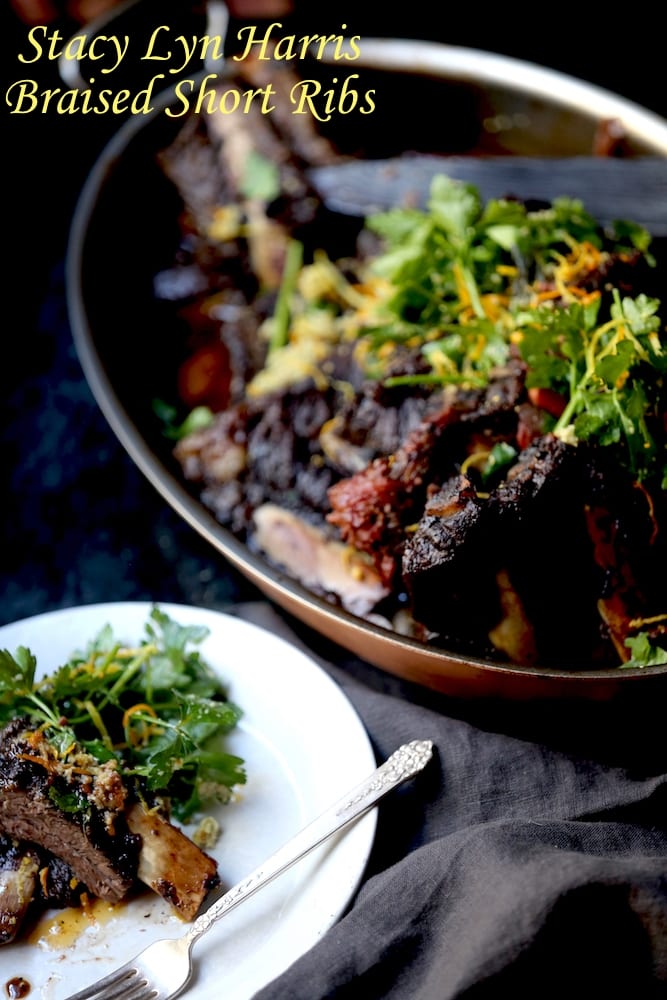 Braised Short Ribs with Ginger Gremolata
