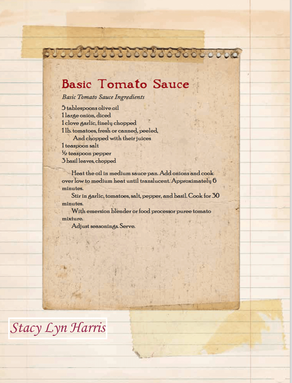 Basic Tomato Sauce