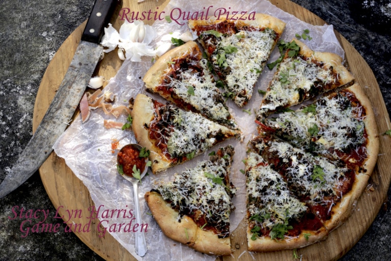 Rustic Quail Pizza