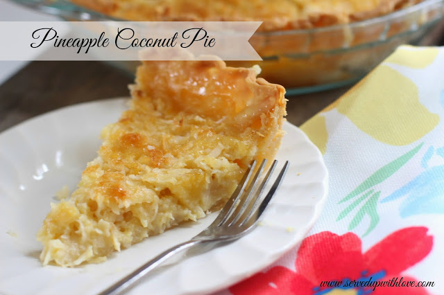 pineapple coconut pie