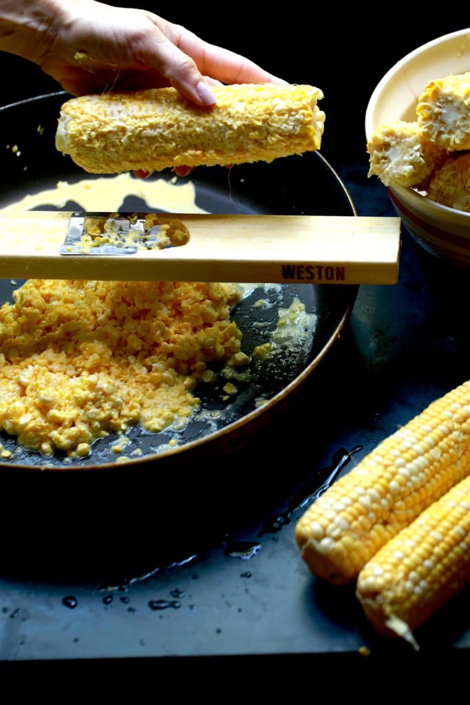 Making Creamed Corn is so simple and delicious now that I have this handy Weston Cutter and Creamer!