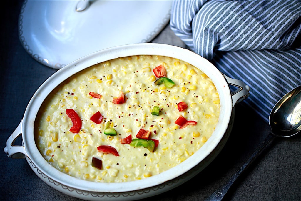 My Granny Gray made this creamed corn recipe a staple in her home and now it's a staple in mine!!
