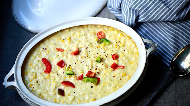 My Granny Gray made this creamed corn recipe a staple in her home and now it's a staple in mine!!