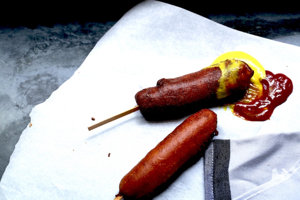 Venison Corn Dogs! Comfort food doesn't get much better!! Love making my birthday girl happy with this deliciousness!