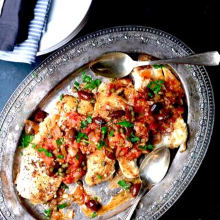 Greek Snapper can be made in less than 25 minutes. It's full of crazy amazing flavor!!