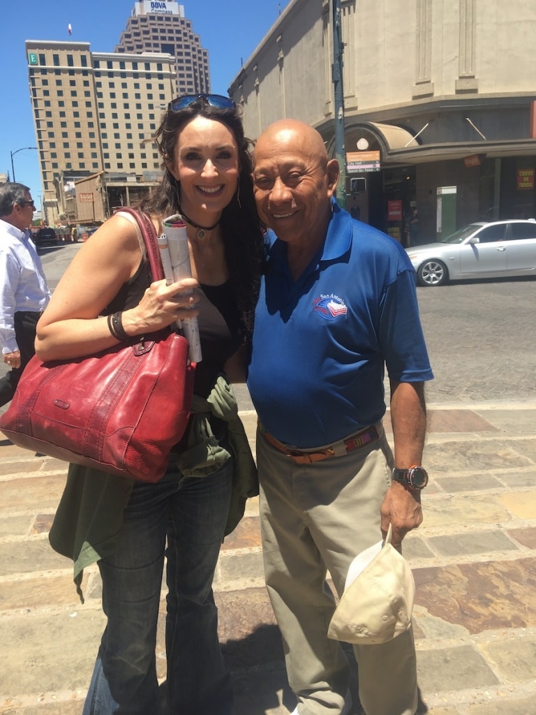 I met this God-send, Ray Ray, when I was lost in San Antonio looking for the The Alamo.