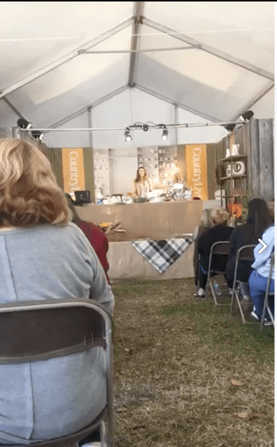 Stacy Lyn Harris' Demo at Country Living Fair