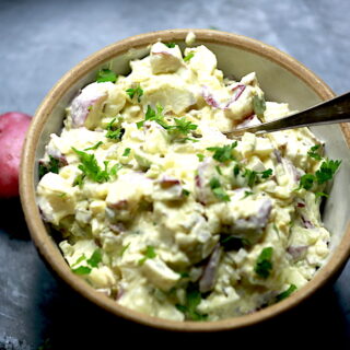 Easy potato salad side dish