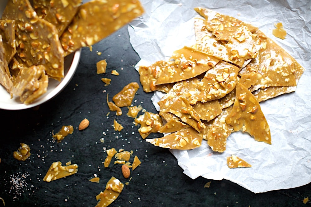 Easy to make almond brittle recipe