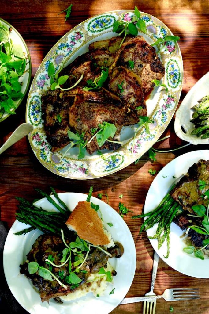 one skillet tender and juicy pork chops