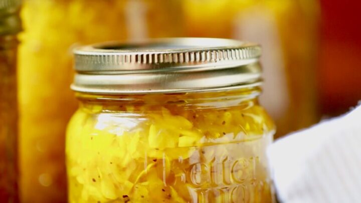 squash relish canning preserving squash