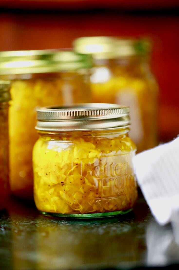 squash relish canning preserving squash