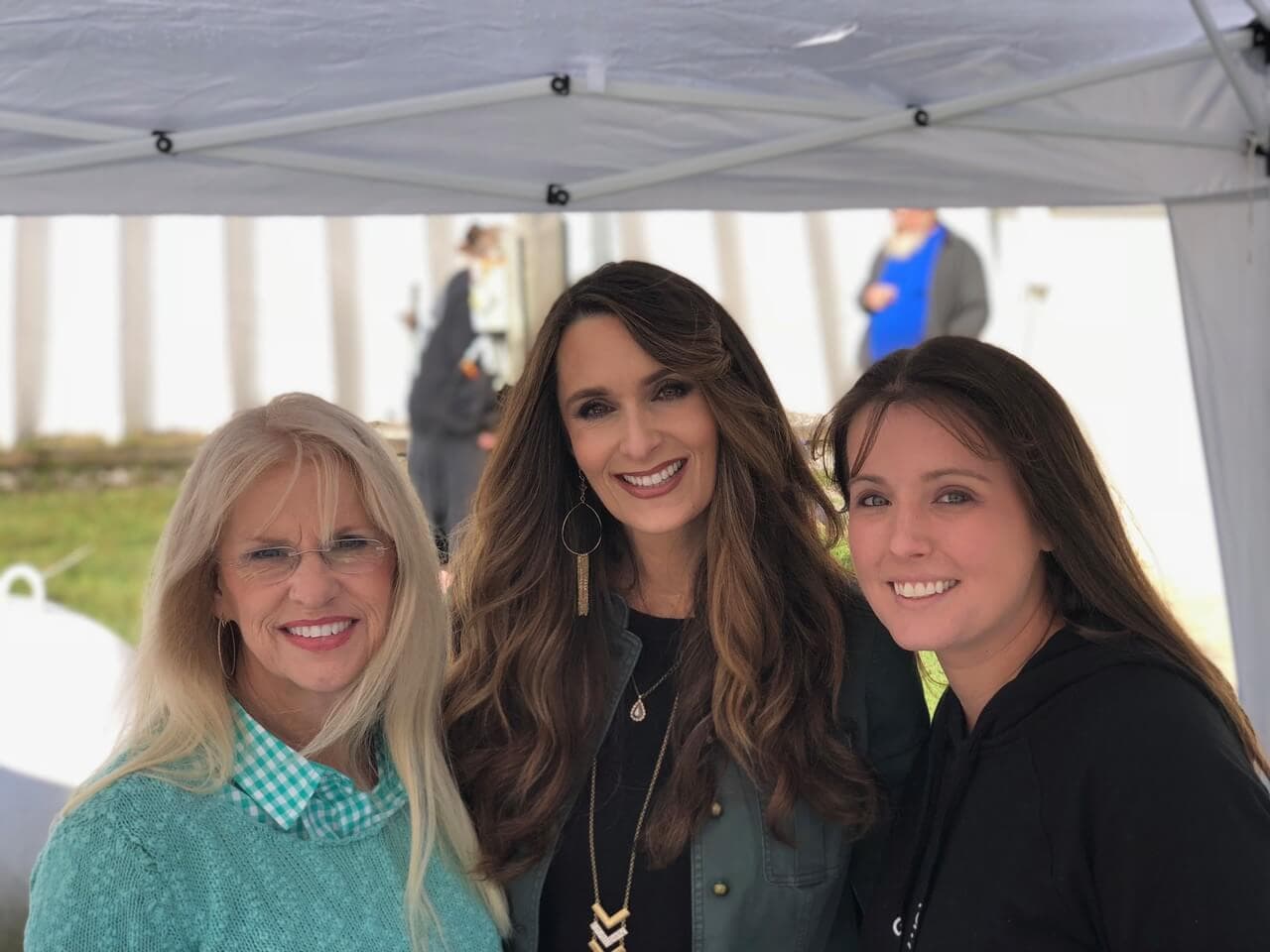 Penny and Brittany from Happy Days Farm with Stacy Lyn Harris