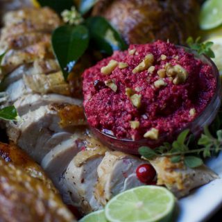 Stacy Lyn Harris's Cranberry Orange Chutney, a perfect dressing for Thanksgiving dinners and sides