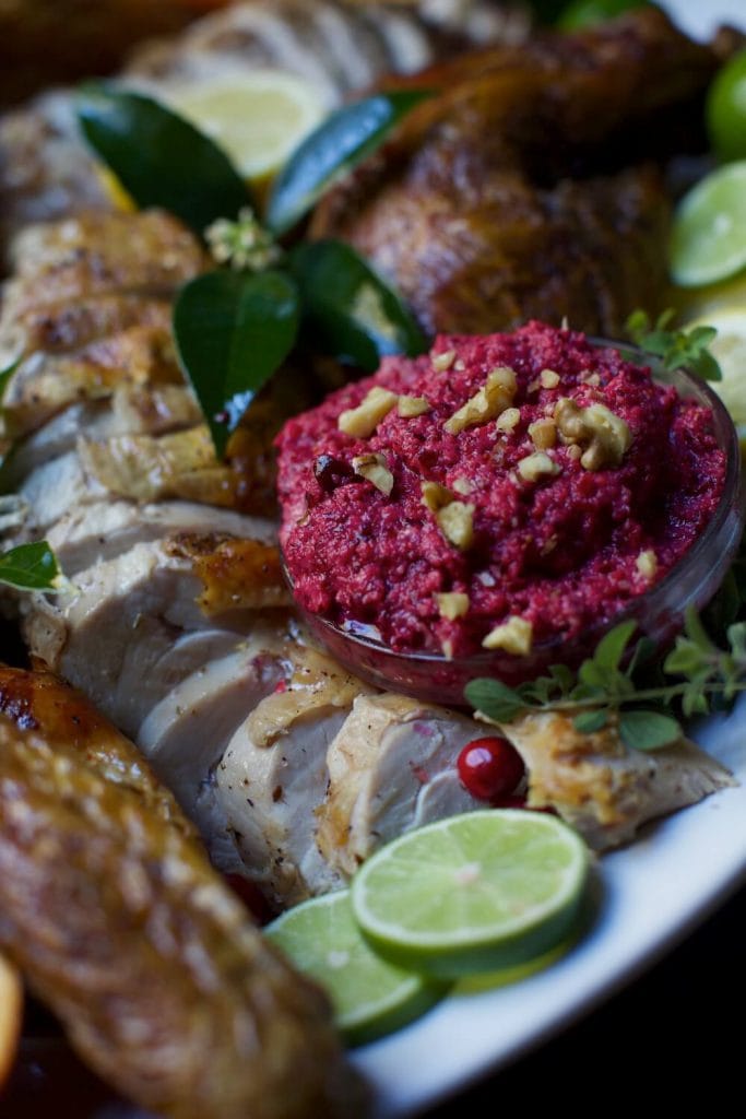Stacy Lyn Harris's Cranberry Orange Chutney, a perfect dressing for Thanksgiving dinners and sides