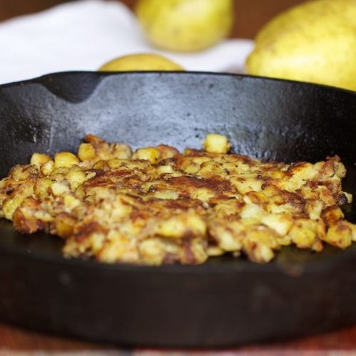 Crispy homemade hash browns, recipe by Stacy Lyn Harris