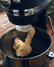 Mix the flour, sugar and salt in a stand mixer with dough hook attachment on low (recipe for how to make danish pastries by Stacy Lyn Harris)