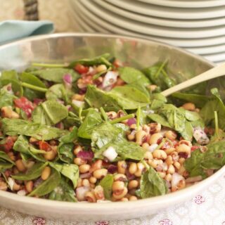 Black-eyed peas salad, recipe by Stacy Lyn Harris