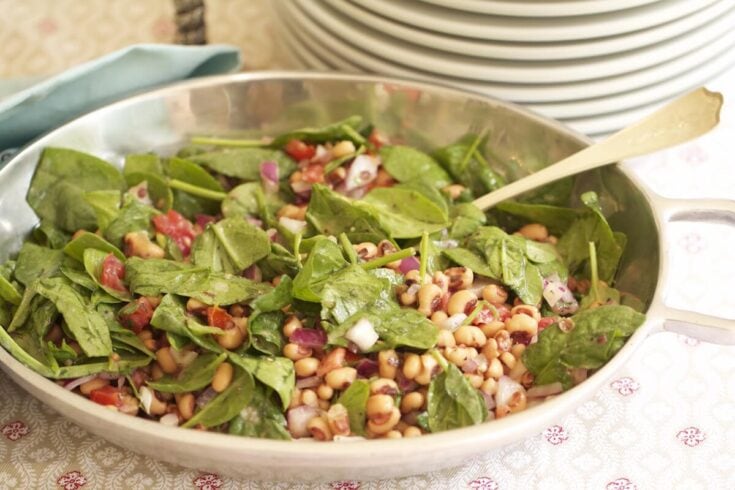 Black-eyed peas salad, recipe by Stacy Lyn Harris