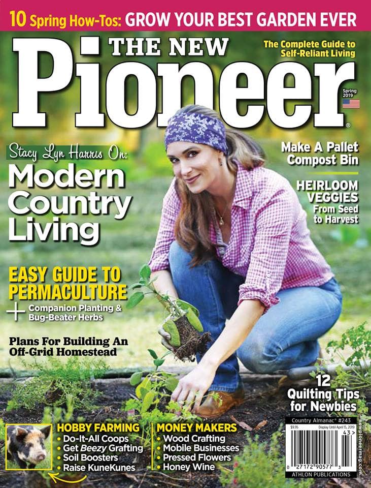 Stacy Lyn Harris featured on the cover of new pioneer magazine