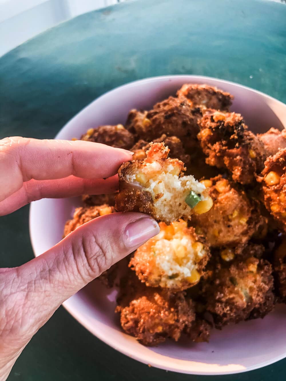 hushpuppies recipe by Stacy Lyn Harris