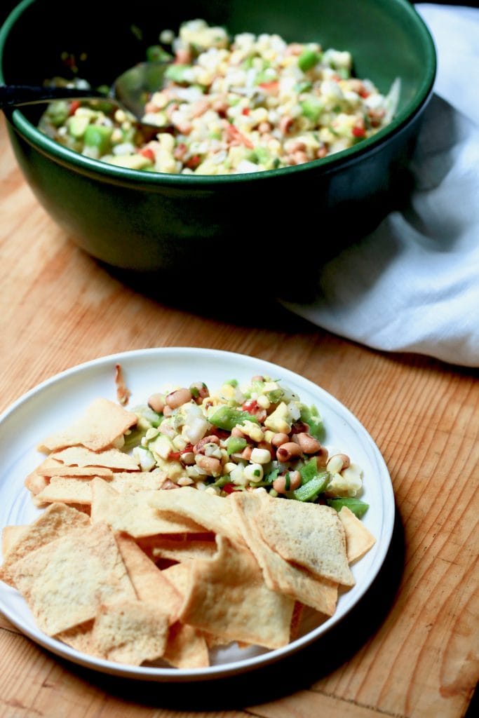 Black-eyed Pea Chutney Appetizer